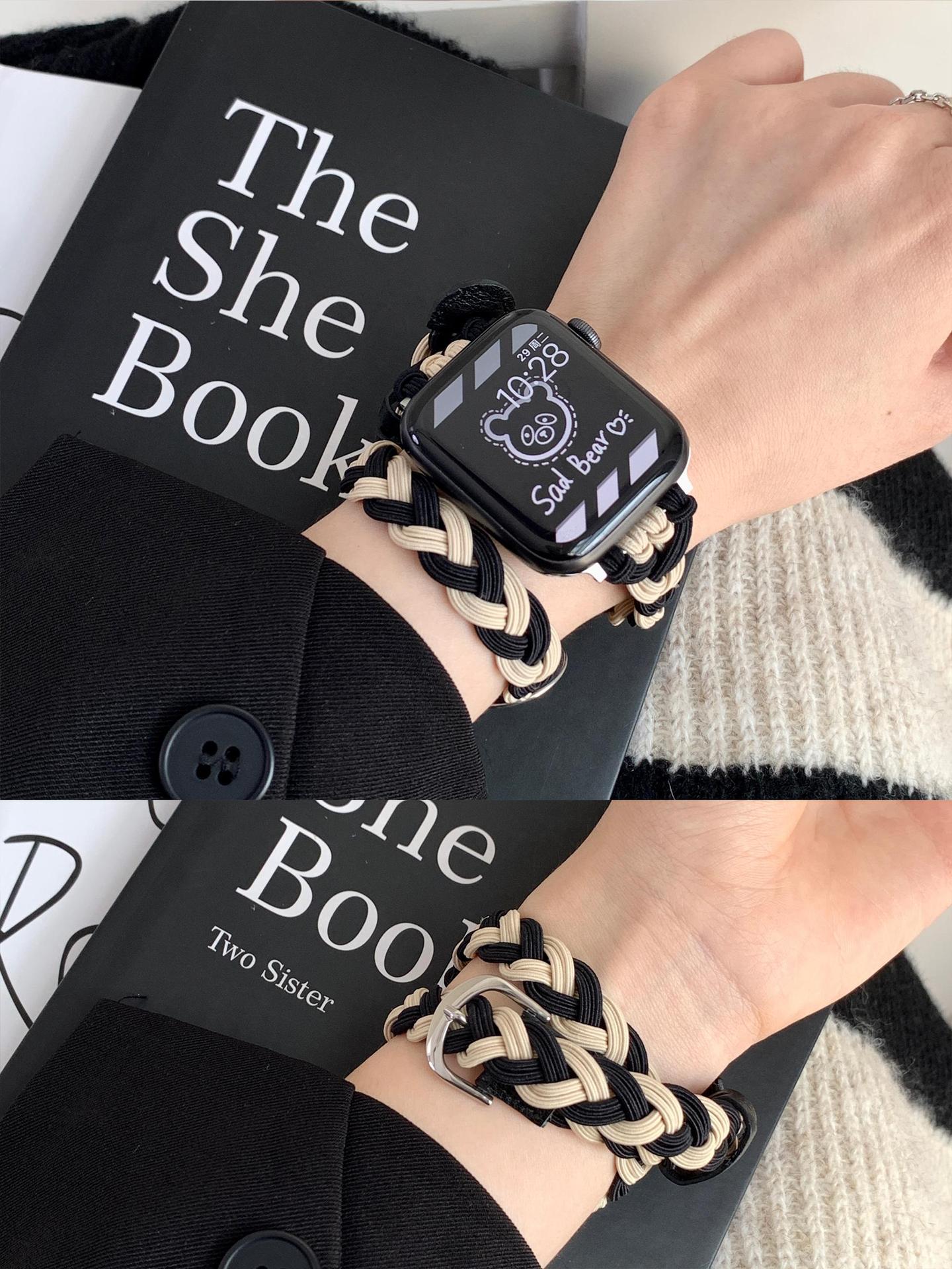 Woven Double-loop Nylon Leather Strap