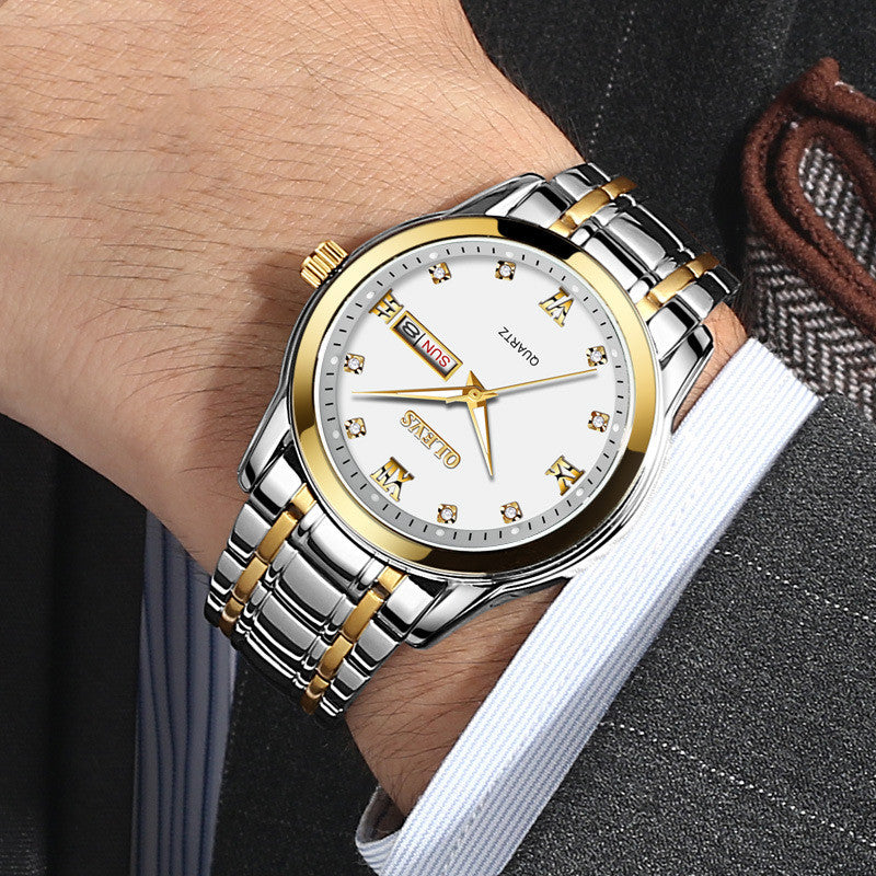 Watch Fashion Trendy Brand Quartz Watch Luminous