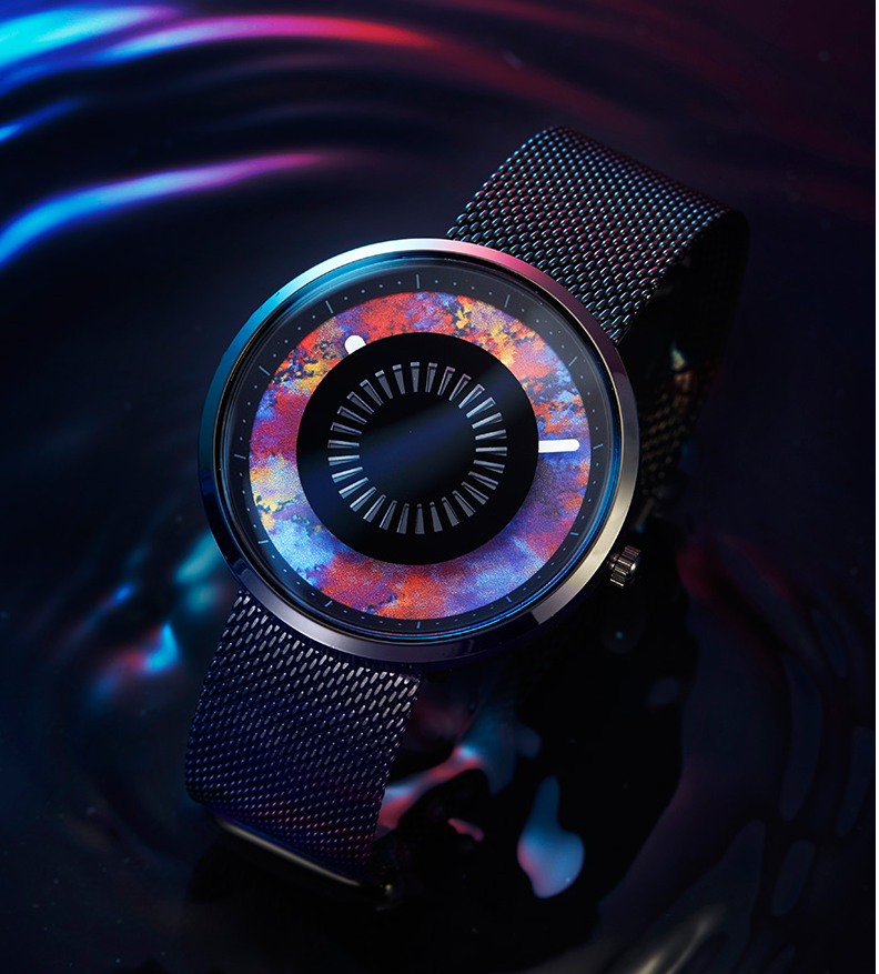 No pointer creative new concept watch camouflage cool trend couple watch