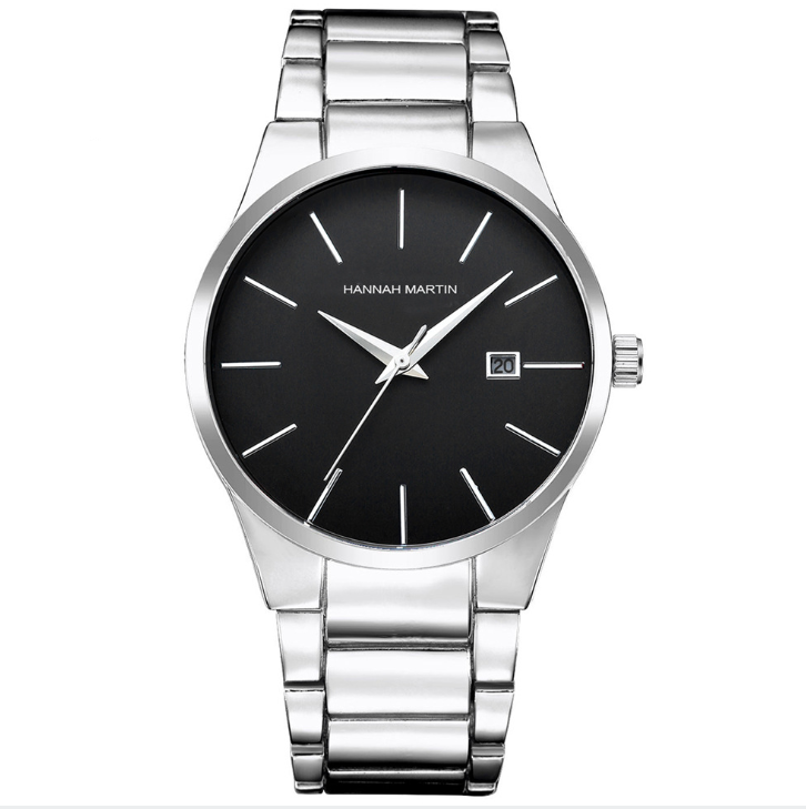 Men's steel belt watch vacuum plating business casual multi-function