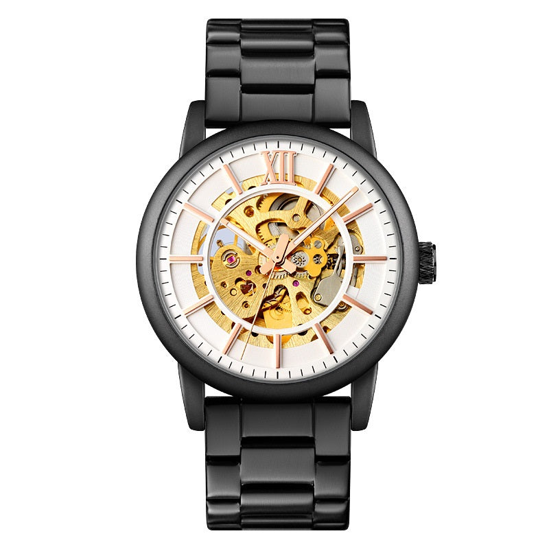 Through The Bottom Scale Men's Automatic Mechanical Watch
