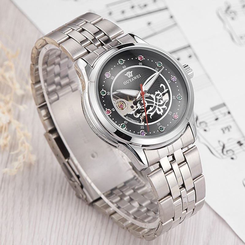 Hollow Love Automatic Mechanical Watch