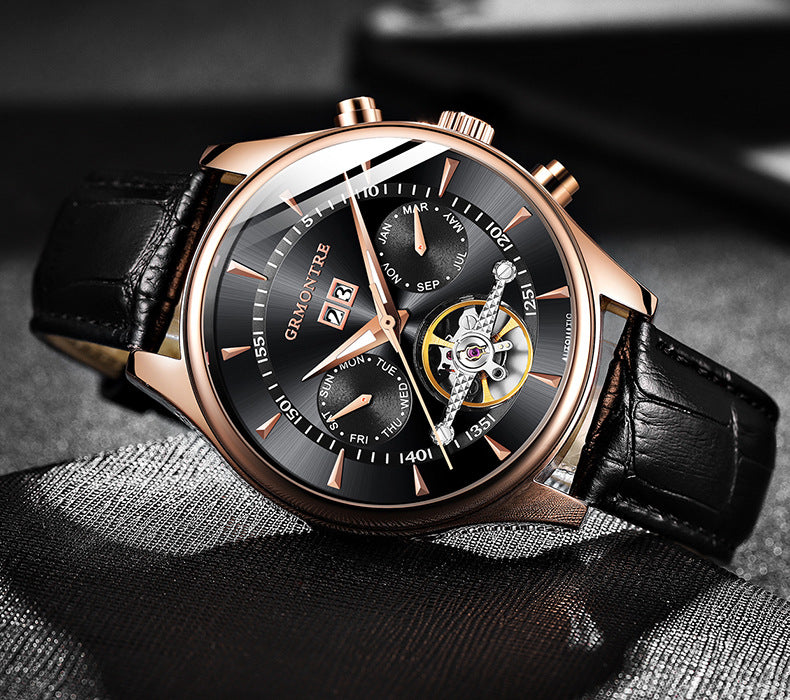 Fashion Automatic Male GRMONTRE Mechanical Watch