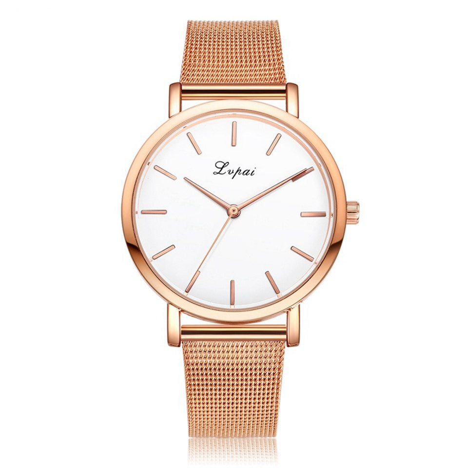 Vansvar creative marble wristwatch casual women quartz