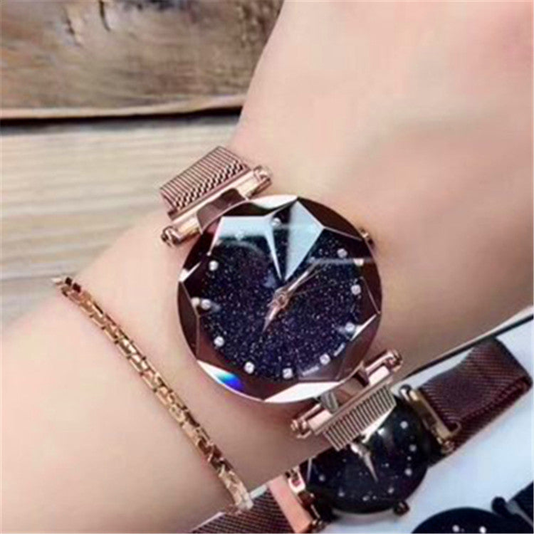 Diamond watch bracelet Alloy Band Universal Watch tar watch