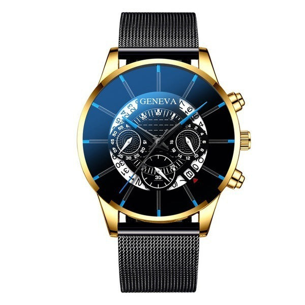 Three Eyes Men's Watch with Calendar