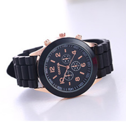 Foreign trade explosions Geneva jelly silicone watch GENEVA