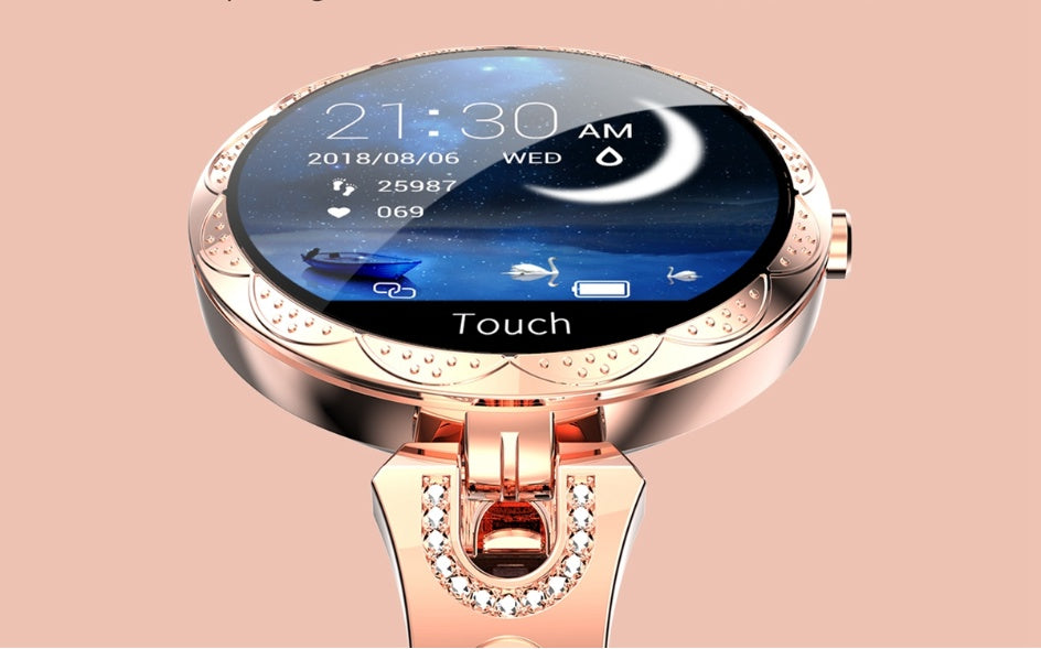 Fashion Women's Smart Watch Waterproof Wearable