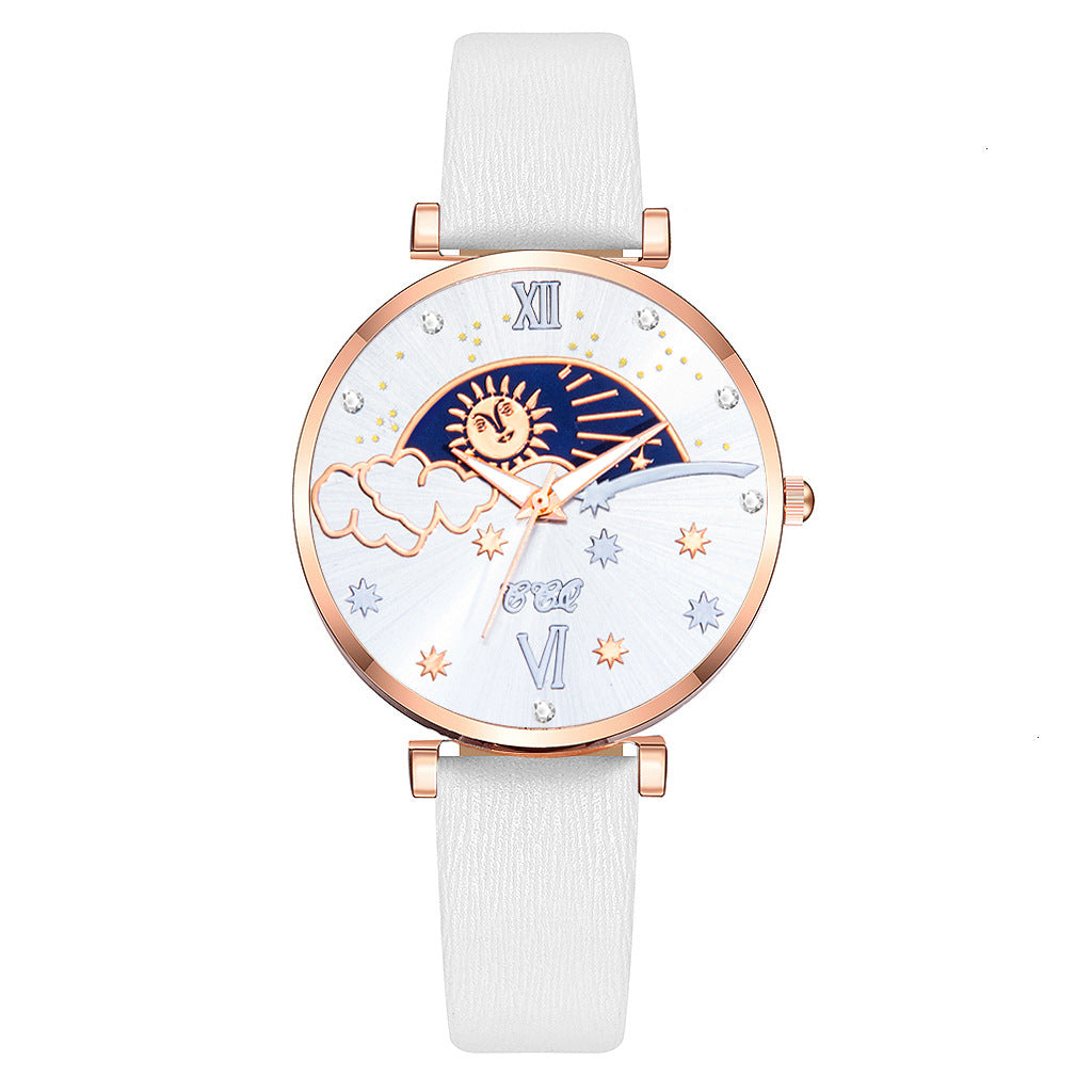 Simple Belt Ladies Watch Watch Couple Quartz Watch