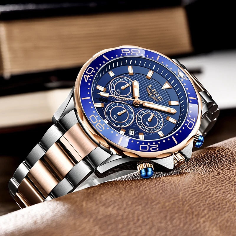Men's Quartz Watch Multifunction Chronograph