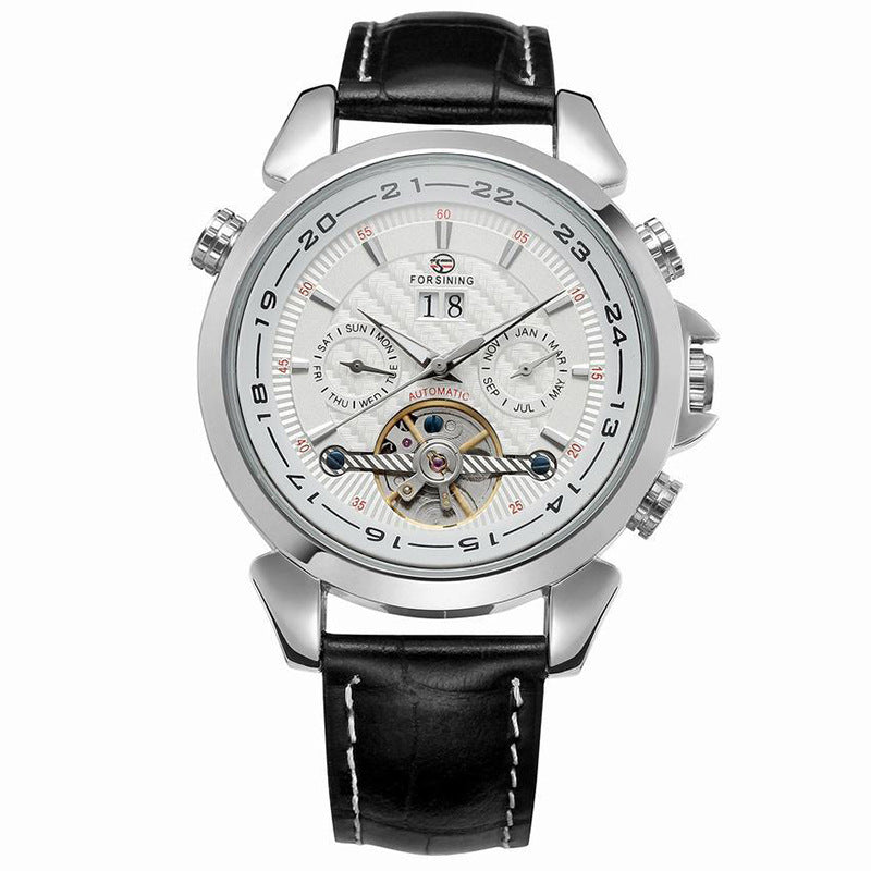 Complete Calendar watch Luxury Tourbillion Design