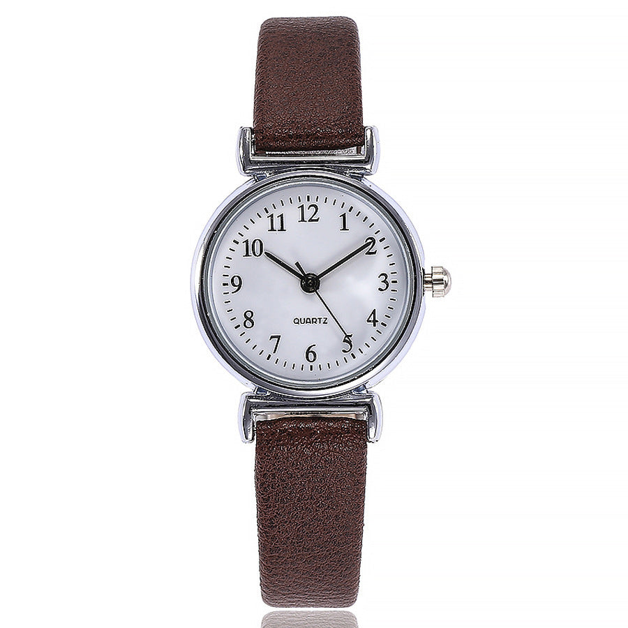 Classic Women's Casual Quartz Leather Band Strap Watch