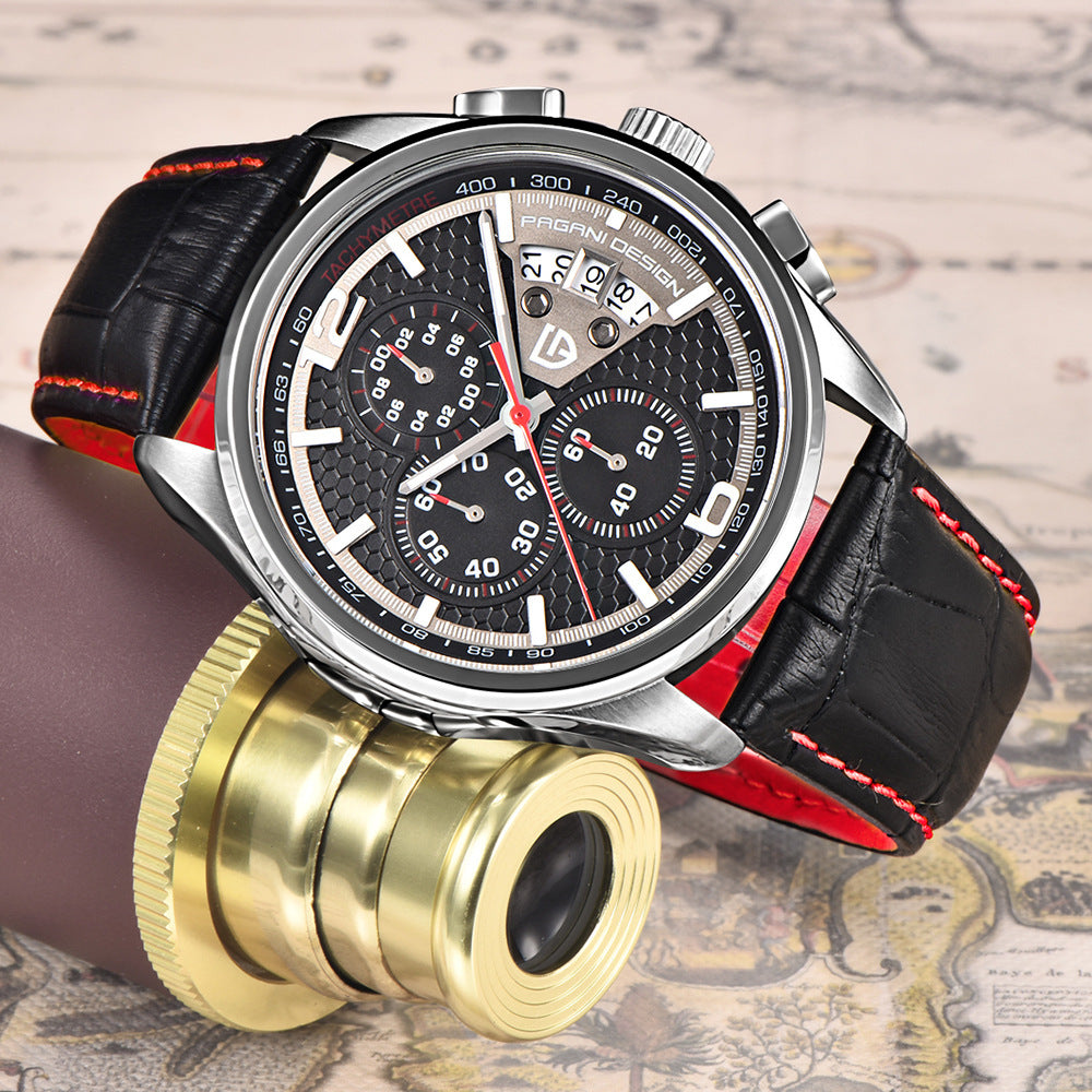 Calendar Chrono Men's Quartz Watch