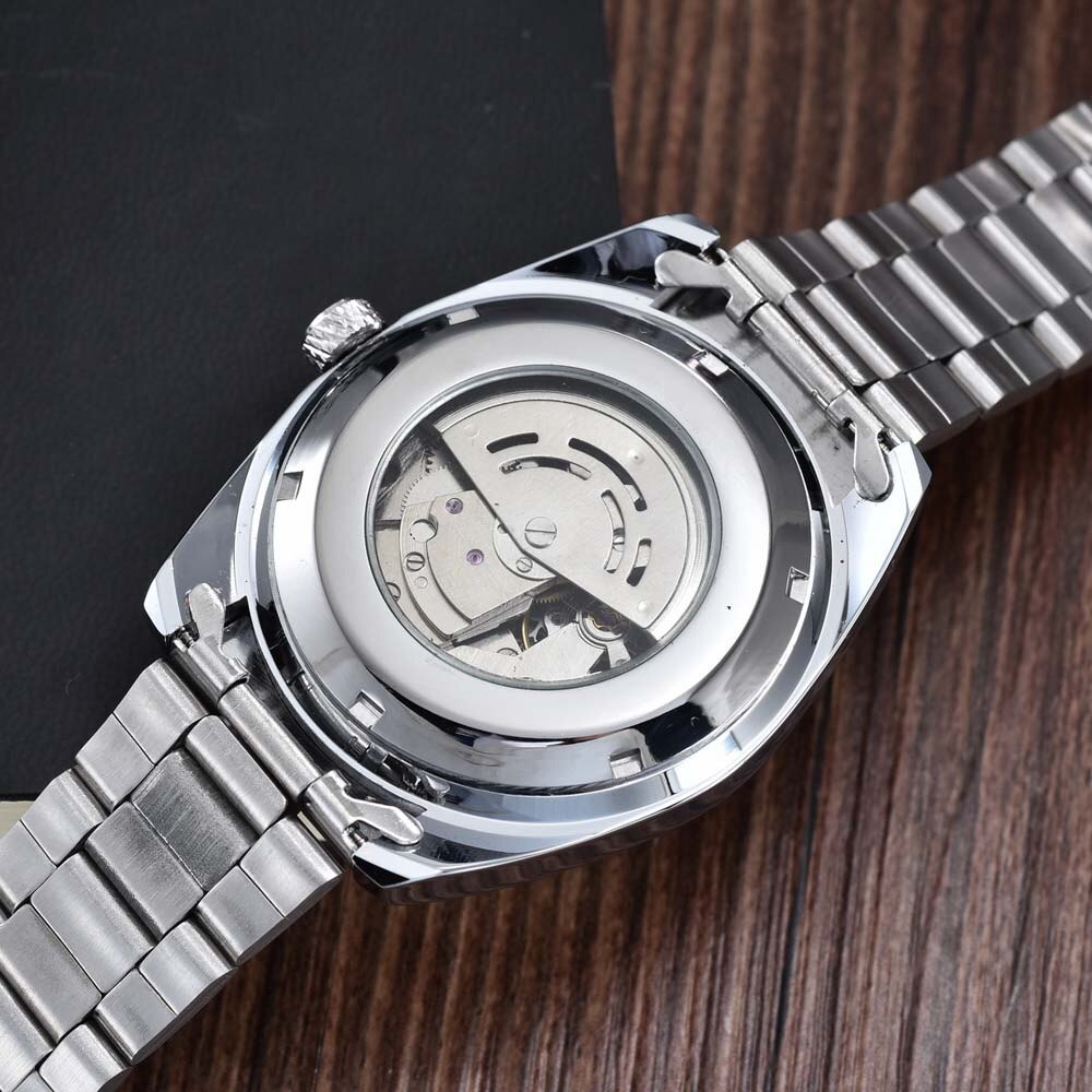 Relogio Masculino Men Tourbillon Watches Stainless Steel