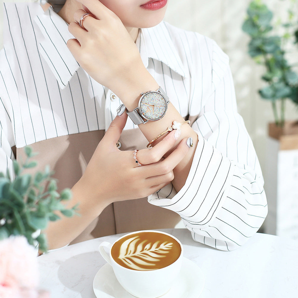 Gypsophila waterproof watch