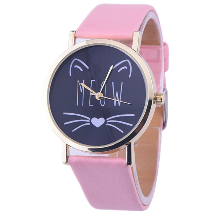 Watch watches women fashion watch Luxury Cute Cat