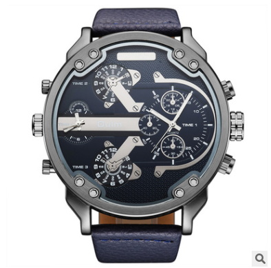 Ou Lei Boys Big Plate Watch Quartz Belt Watch Big Disc Popular Watch
