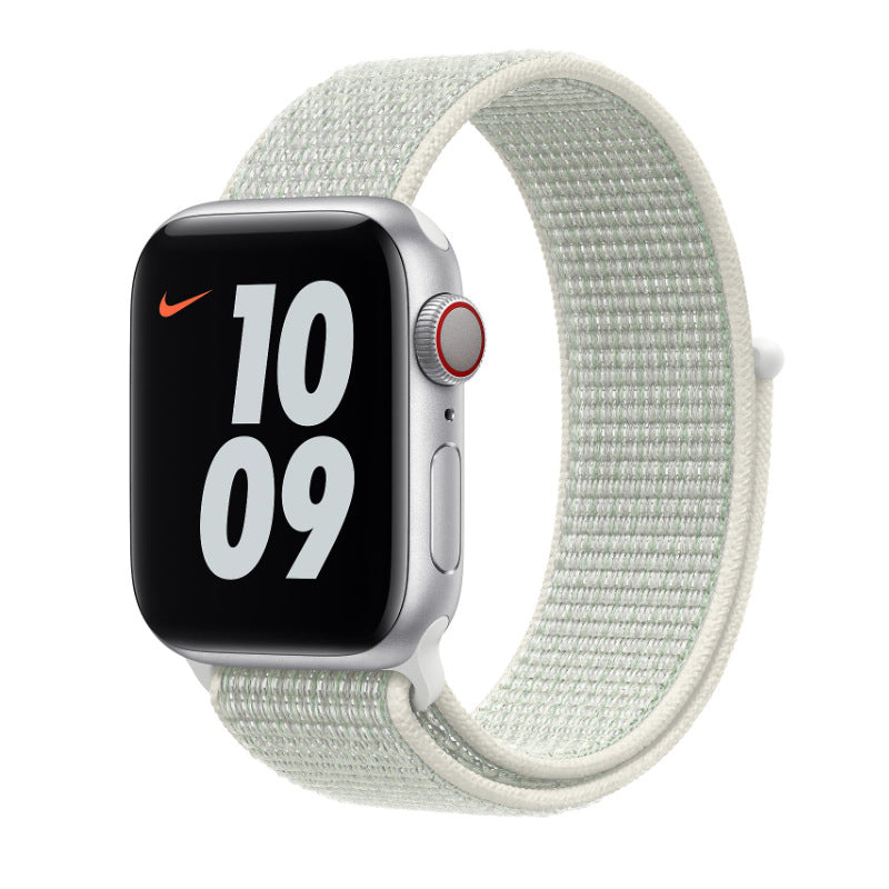 Nylon Loop Braided Two-Color Velcro Watch Strap