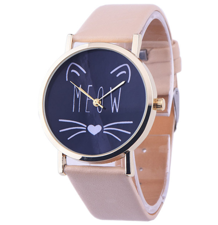 Watch watches women fashion watch Luxury Cute Cat