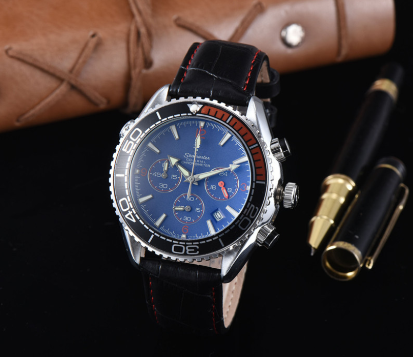 High-end business multi-function men's watch Men's six-needle machine waterproof foreign trade watch wholesale 6-pin run seconds luminous