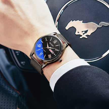 Korean version waterproof electronic watch quartz