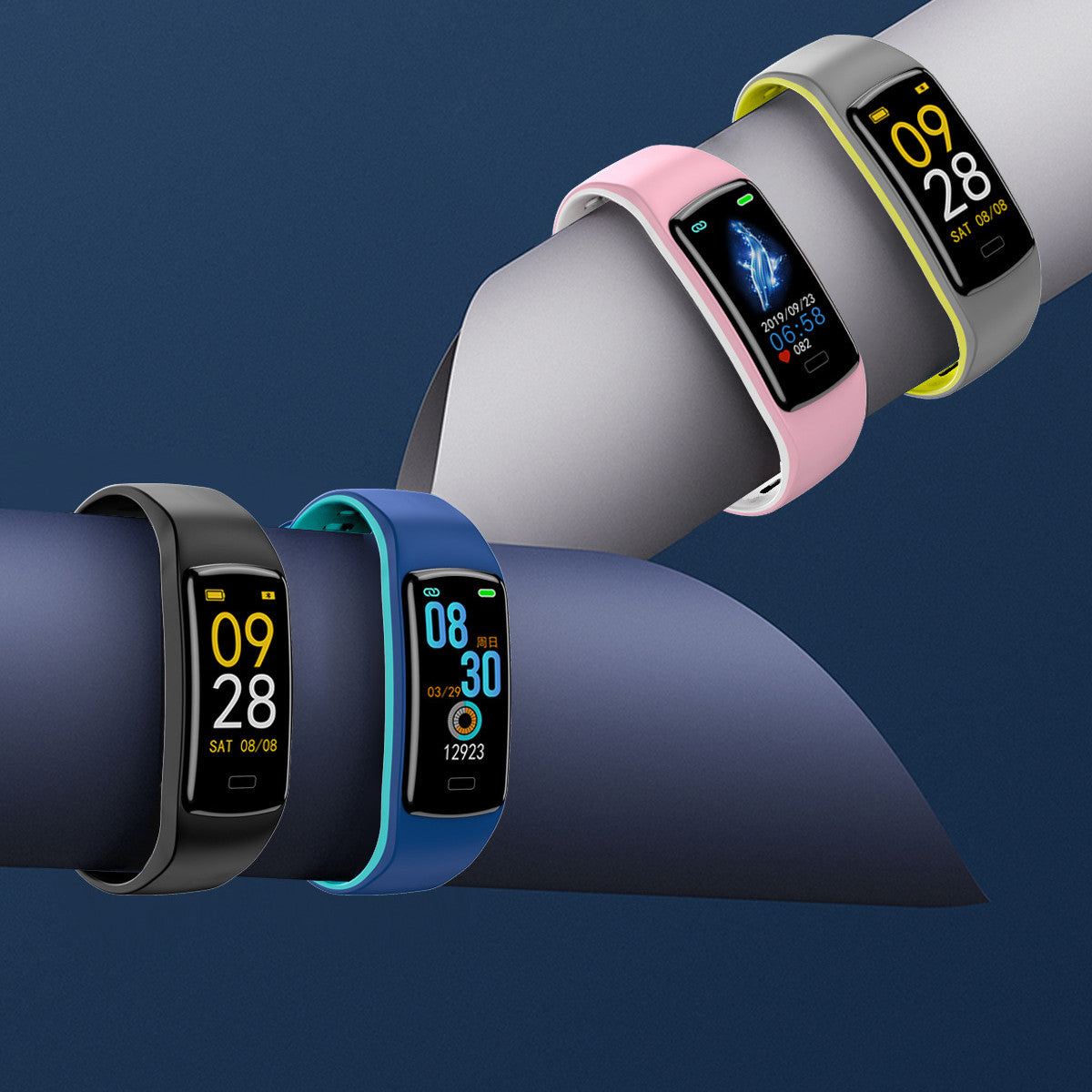IP68 Waterproof Smart Bracelet With Large Heart Rate