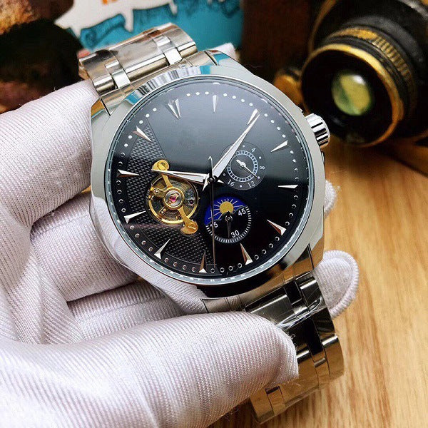 Steel Band Mechanical Watch
