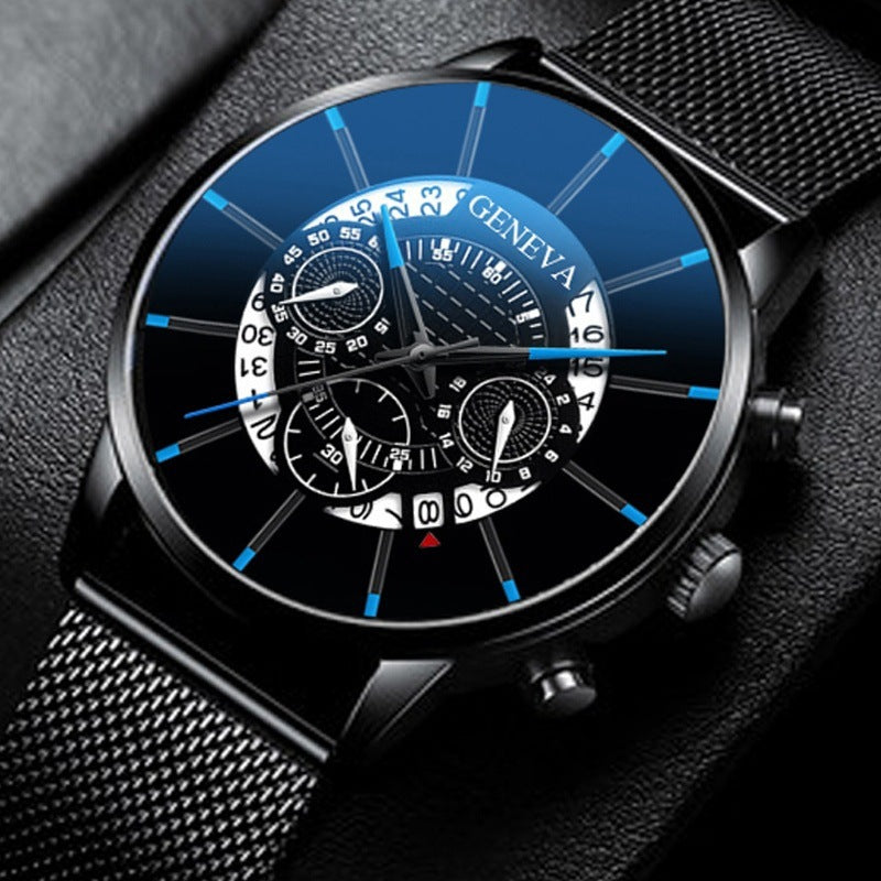 Three Eyes Men's Watch with Calendar