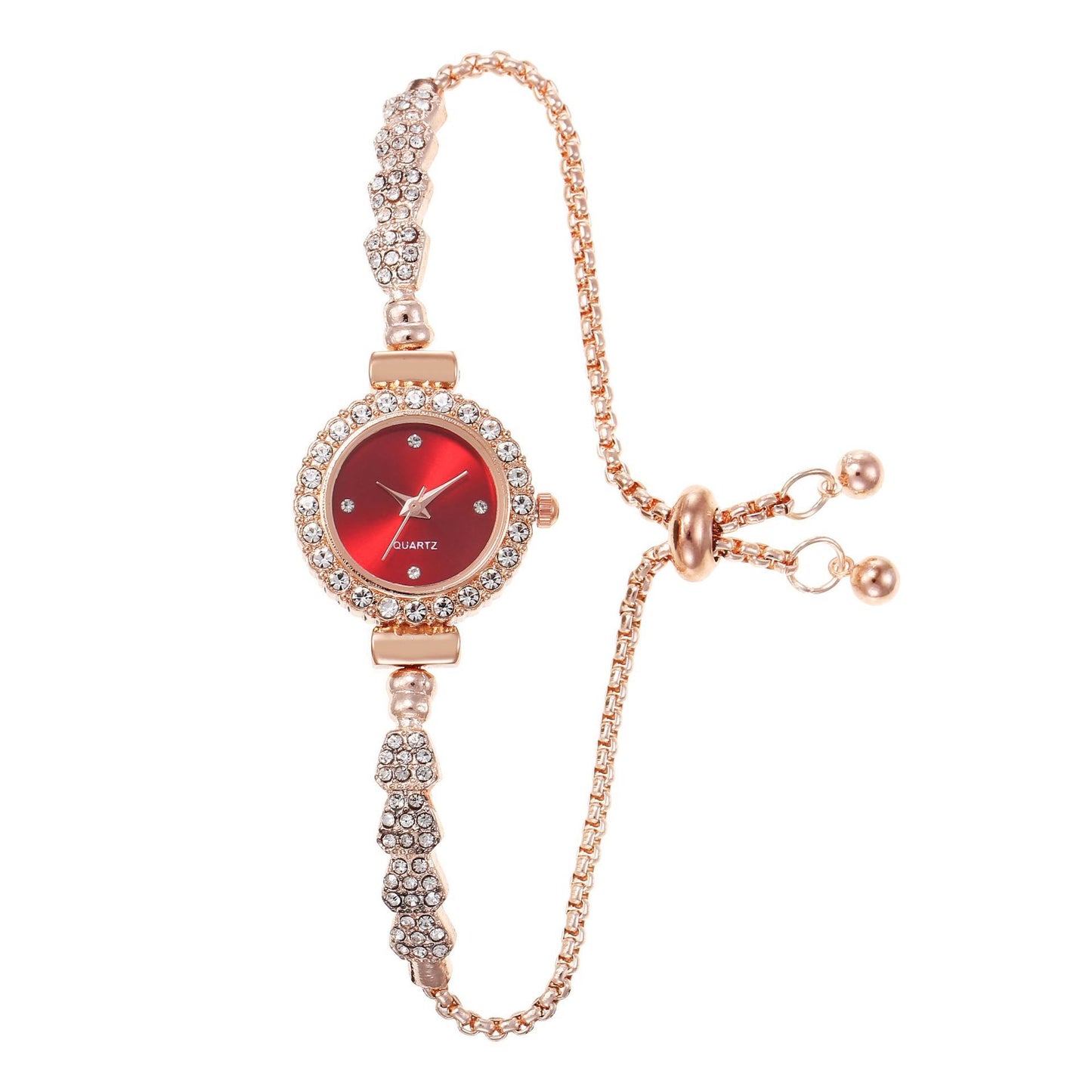 Fashion Luxury Women's Watch Gold Fine Strap Ladies Watch