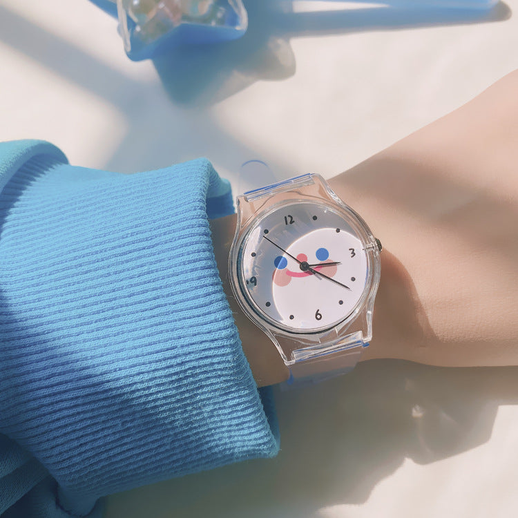 Simple Japanese analog watch for children