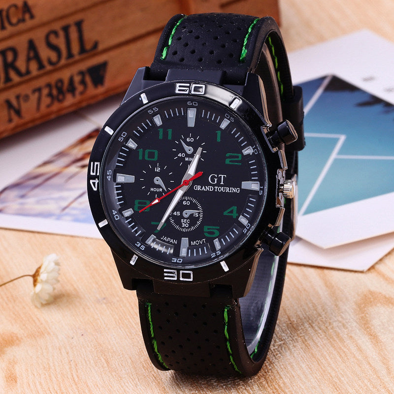 EBay Hot Sport Watch GT Racing Silicone Large Dial Watches