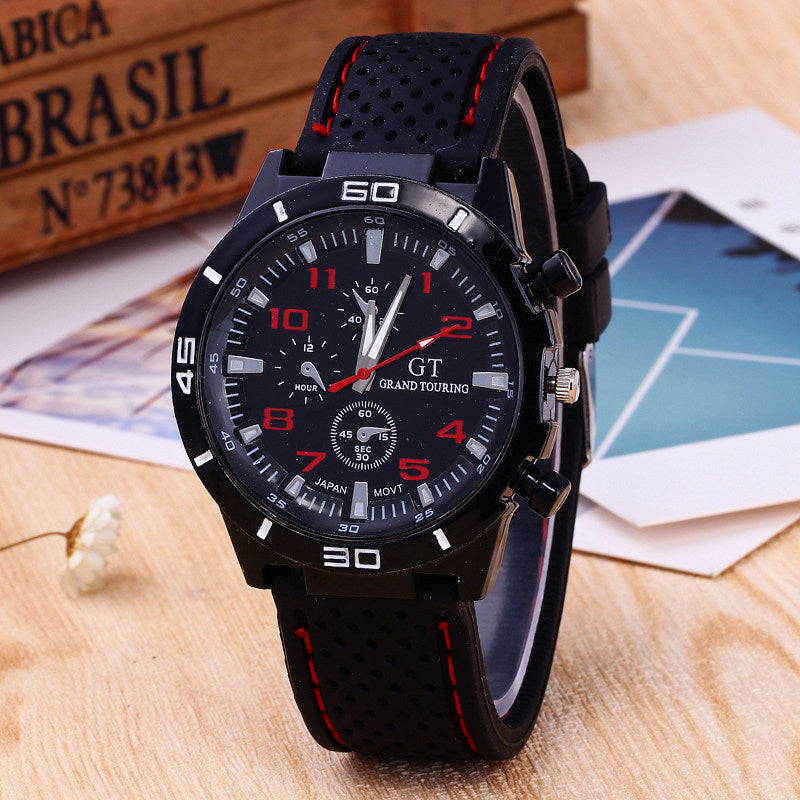 EBay Hot Sport Watch GT Racing Silicone Large Dial Watches