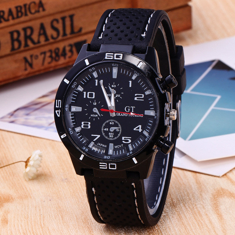 EBay Hot Sport Watch GT Racing Silicone Large Dial Watches
