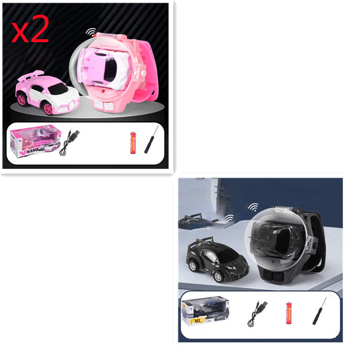 Wireless Remote Control Watch Electric Mini Car