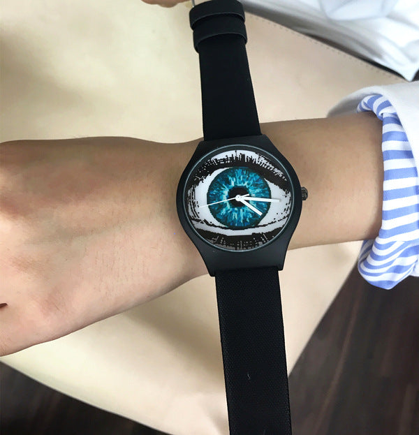 Boys hip-hop eyeball graffiti watch