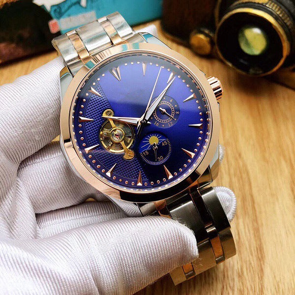 Steel Band Mechanical Watch