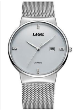 Sports and leisure fashion waterproof quartz mesh belt watch