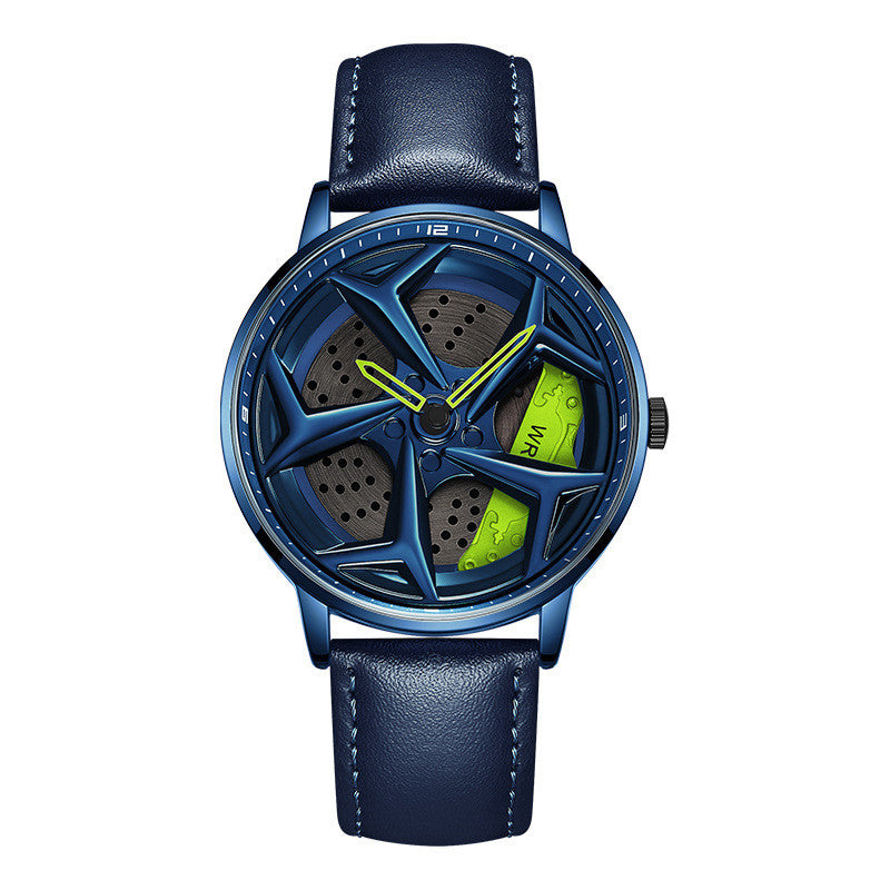 Steel Belt Rotating Trend Fashion Waterproof Student Cool Boys Watch