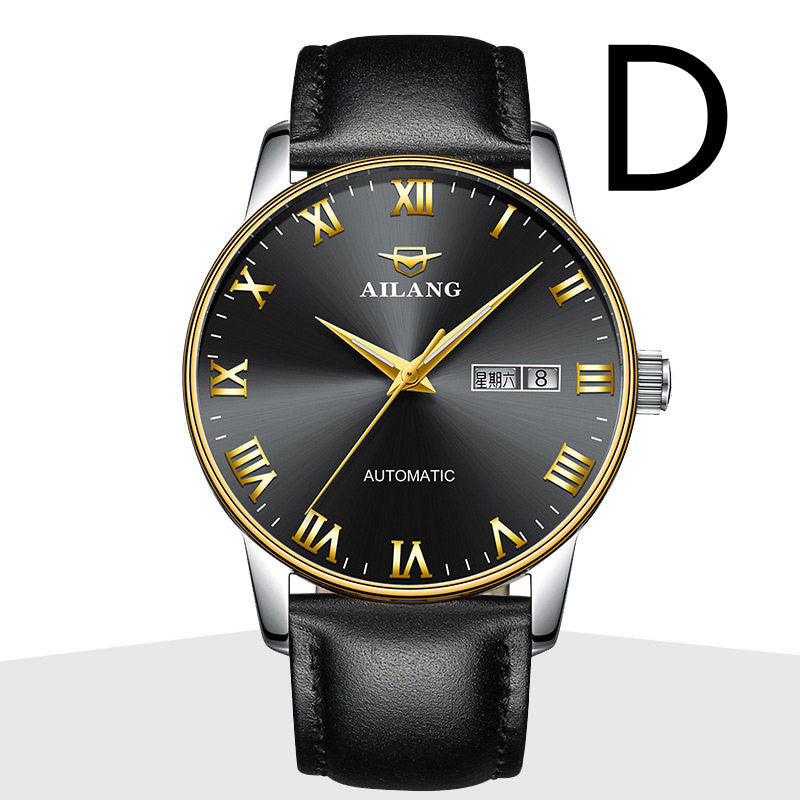 Men's Steel Band Chronograph Waterproof Luminous Quartz Men's Watch