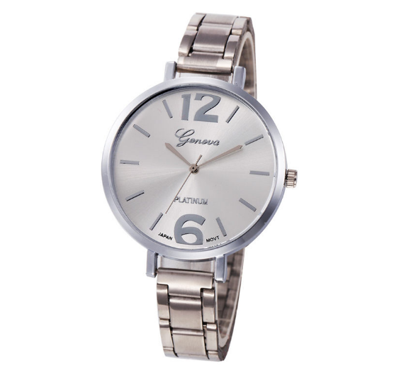 Alloy Large Digital Watch Watch Geneva Alloy
