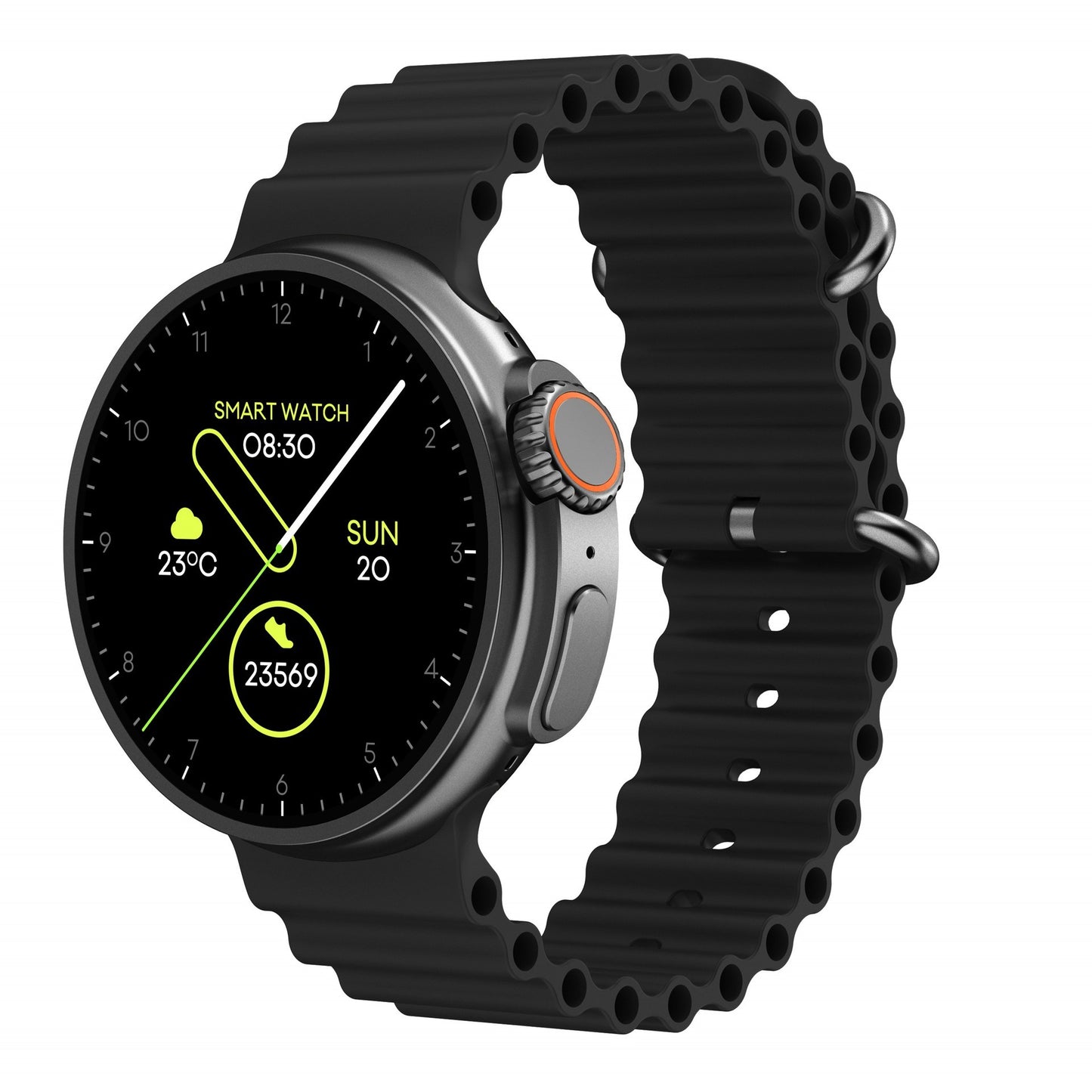 New K9 Smart Watch 1.39 Round Screen Encoder True Screw