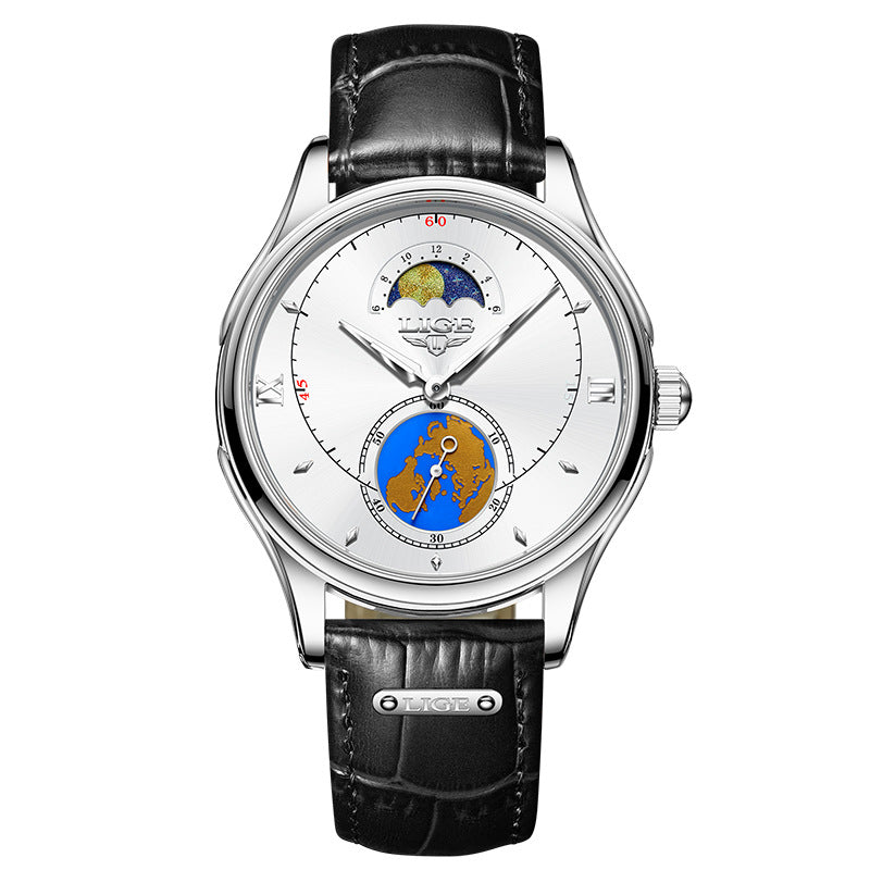 Men's Quartz Watch Business Waterproof Personality Dial