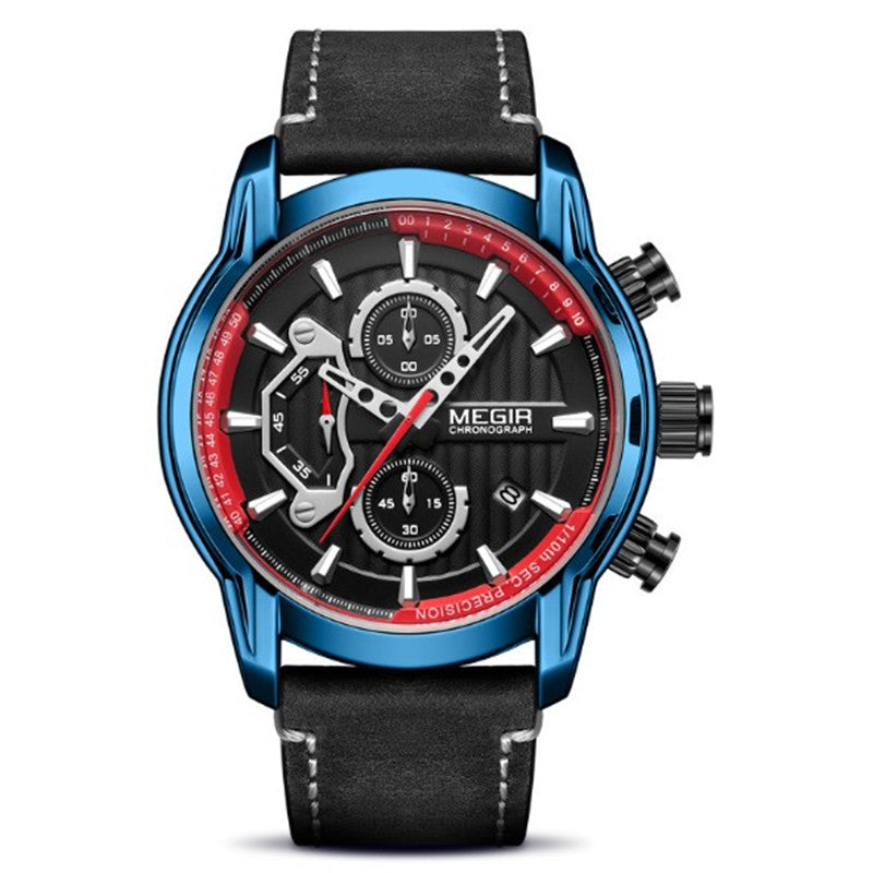 Multi-function Chronograph Sports Explosion Model Quartz Men's Watch