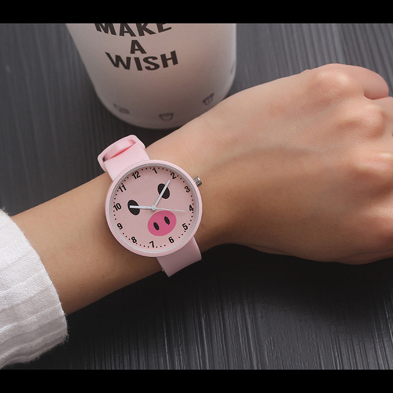 Digital Watch Female Simple Trend Casual Candy Color Watch