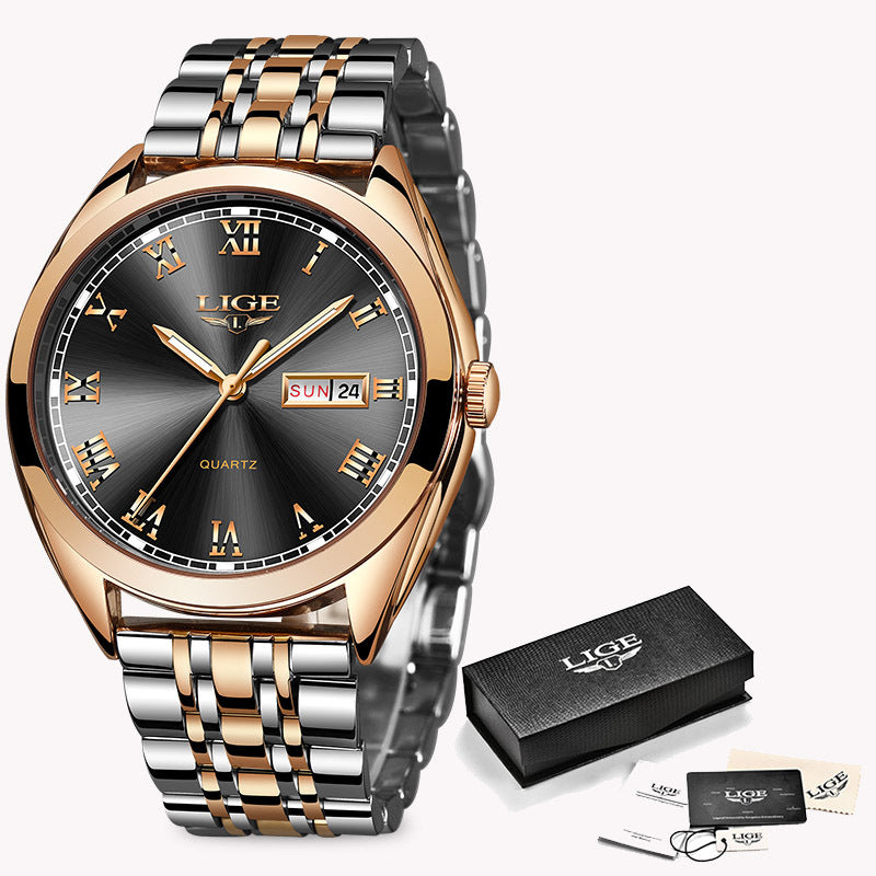 Men's top fashion brand chronograph watch