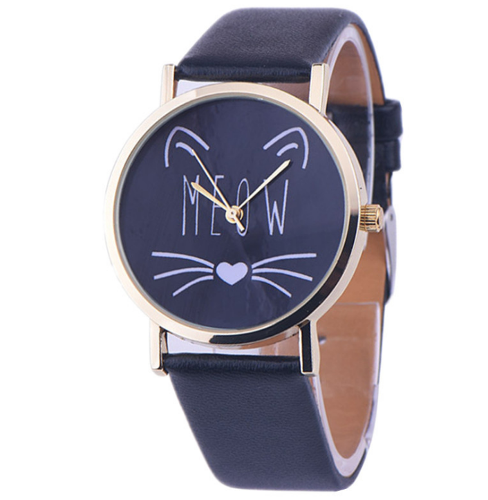 Watch watches women fashion watch Luxury Cute Cat