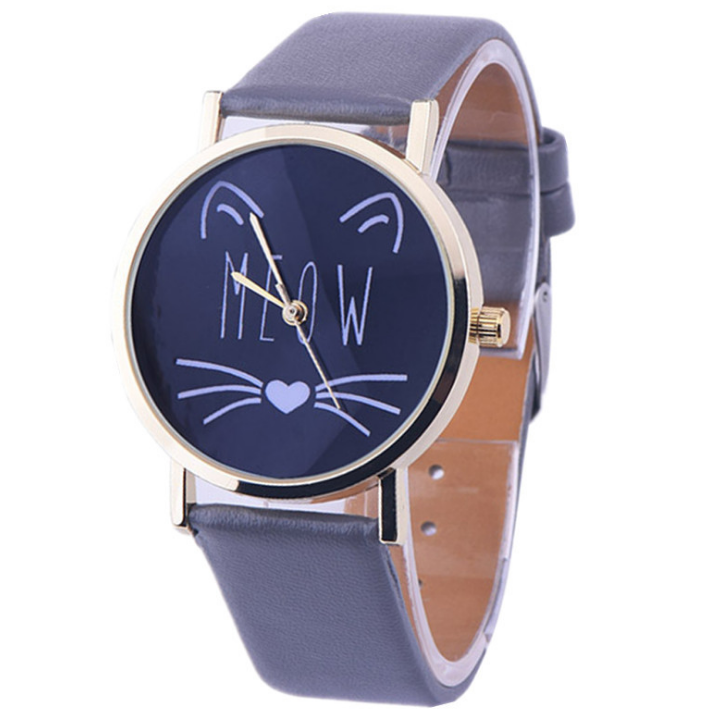 Watch watches women fashion watch Luxury Cute Cat