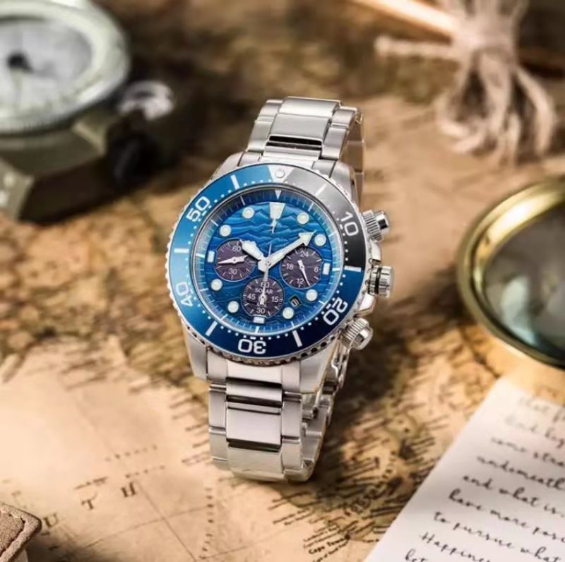 Men's Stainless Steel Quartz Business Watch