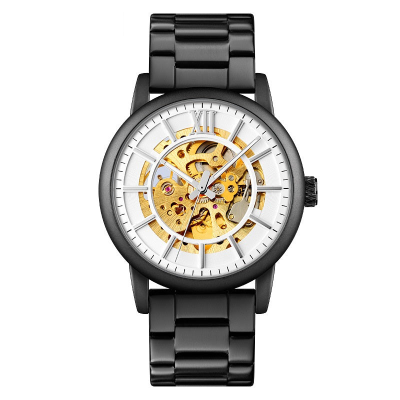 Through The Bottom Scale Men's Automatic Mechanical Watch