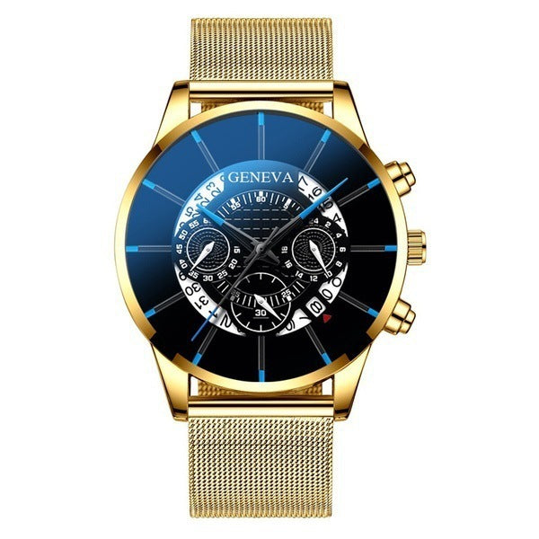 Three Eyes Men's Watch with Calendar
